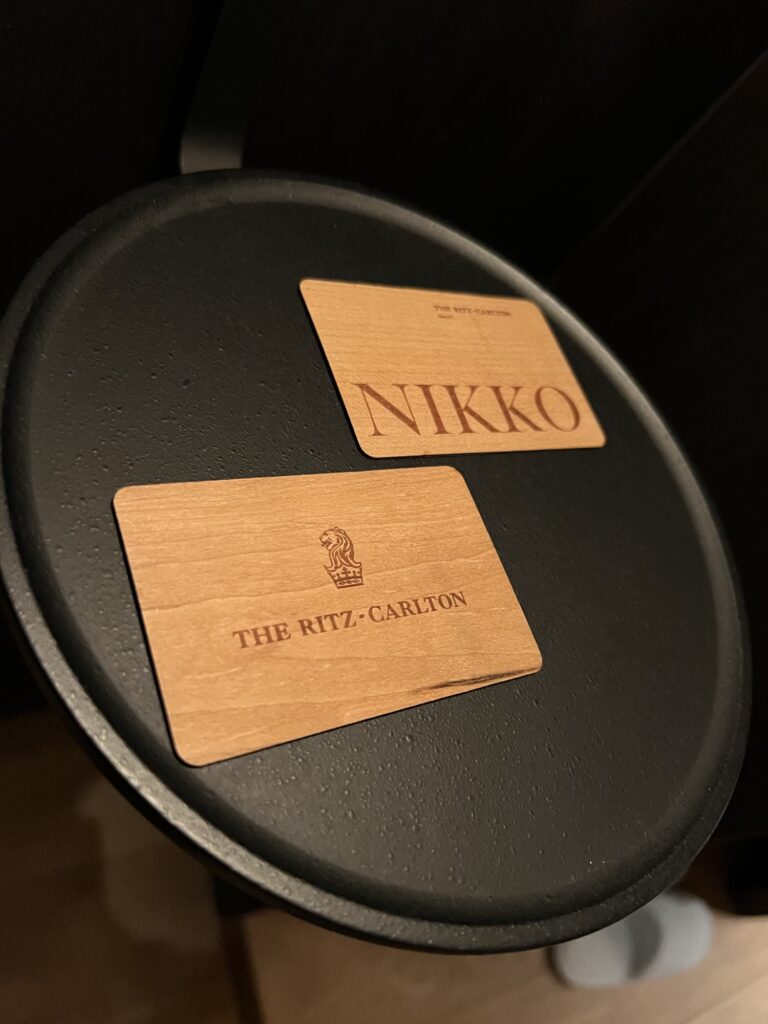 木製のカードキー