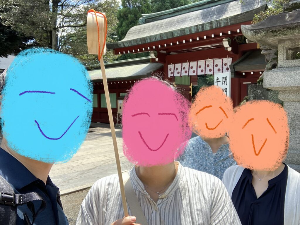 お互いのお母さんと