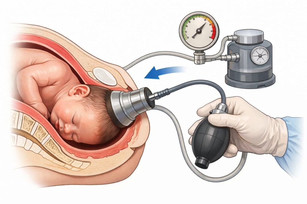 吸引分娩のイメージ