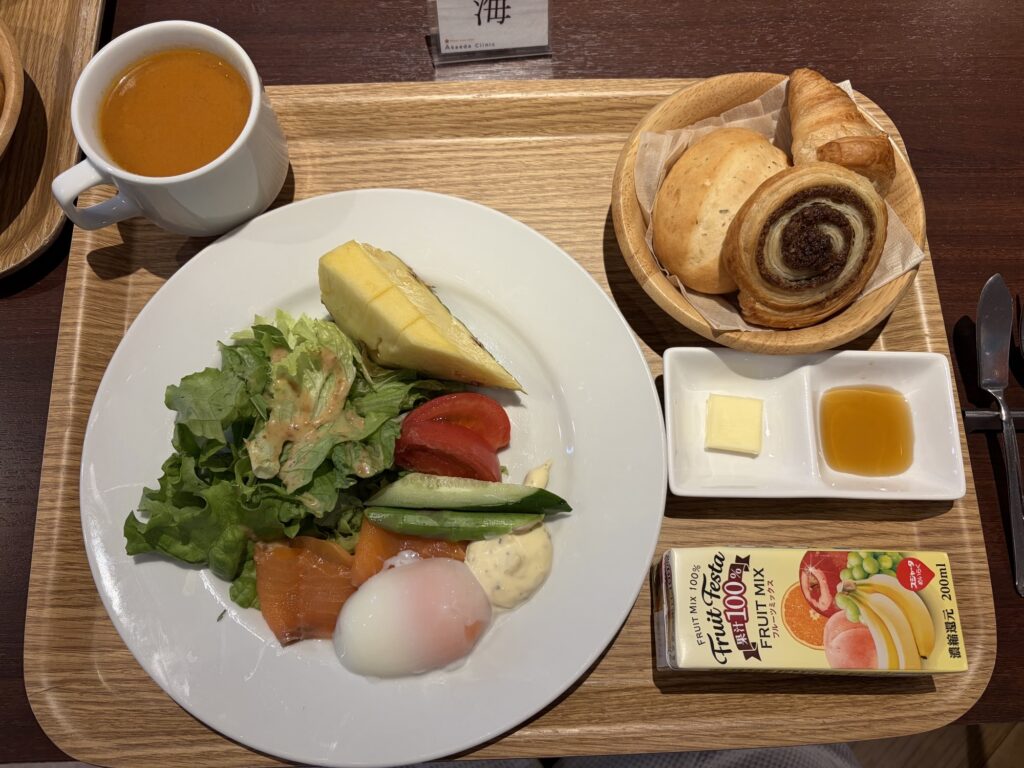 普段の朝食もこんなにおいしそう！